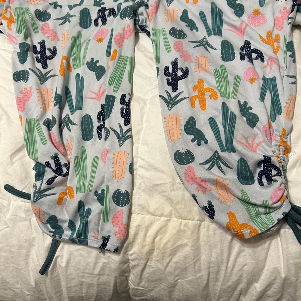 Cuddl Duds Cactus Print Lounge set